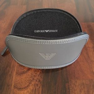 Emporio Armani Sunglasses - Gray- Soft Sport Case